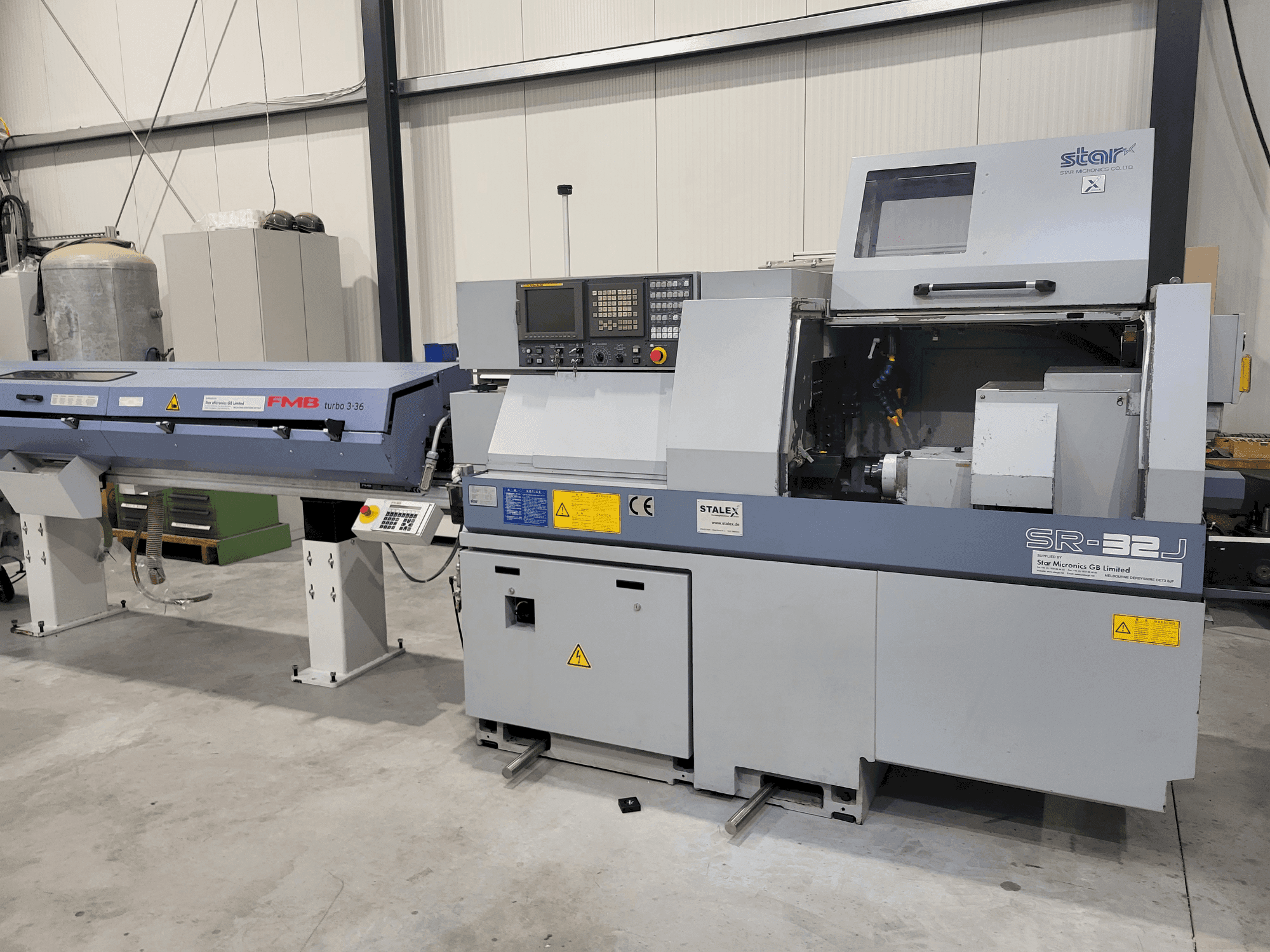 Widok z przodu maszyny Star SR-32J