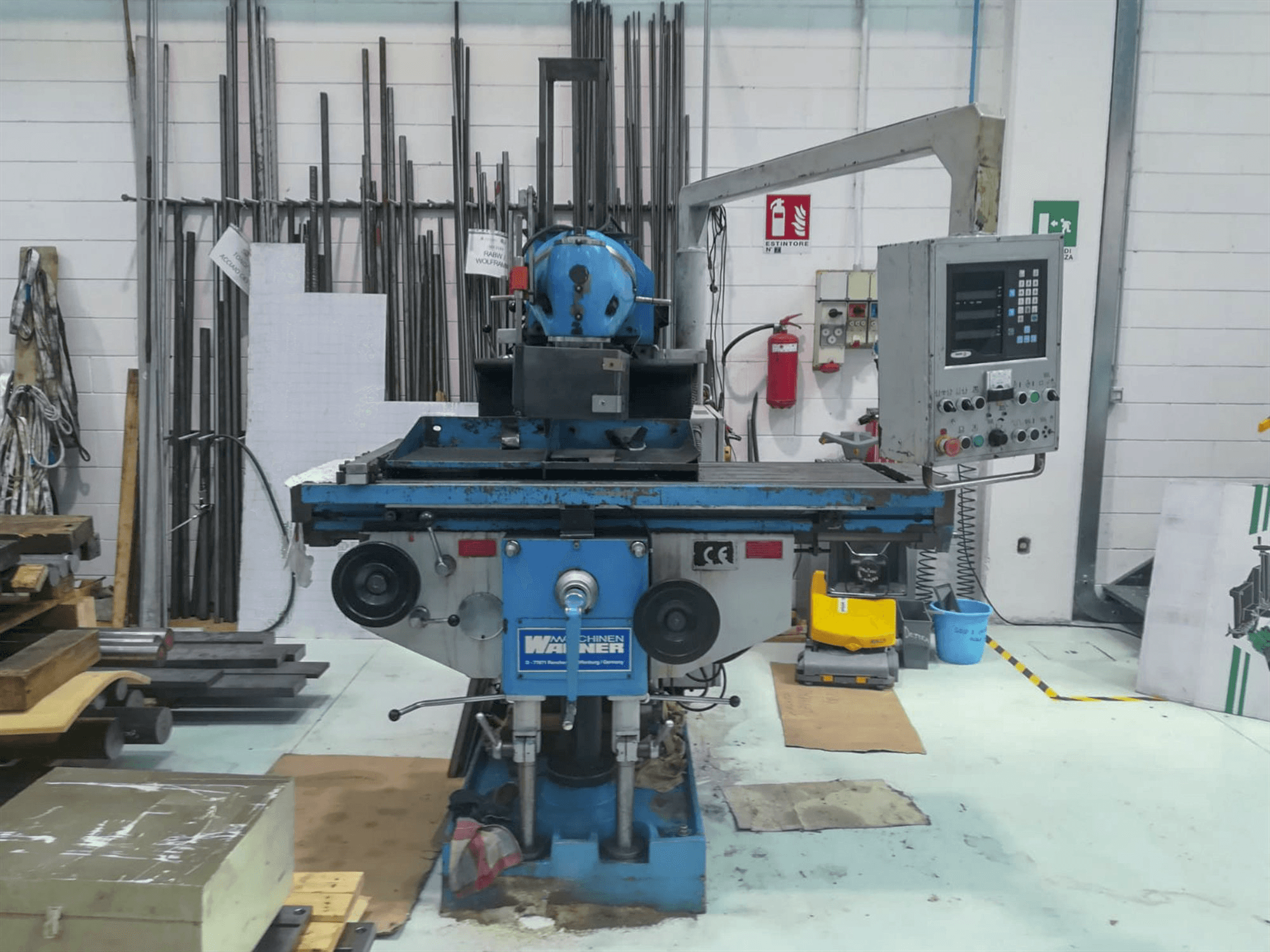 Widok z przodu maszyny WAGNER FCQ 1635