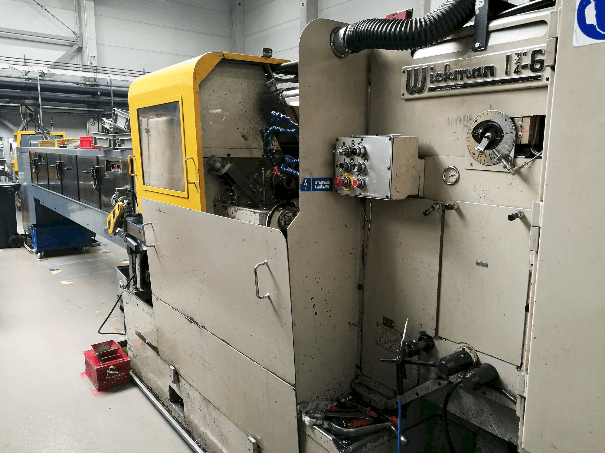 Widok z przodu maszyny Wickman 1 3/4"-6