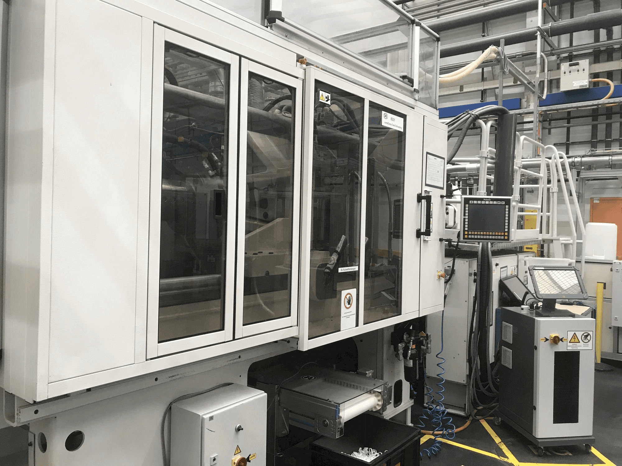 Widok z przodu maszyny Husky H300 RS 45/38